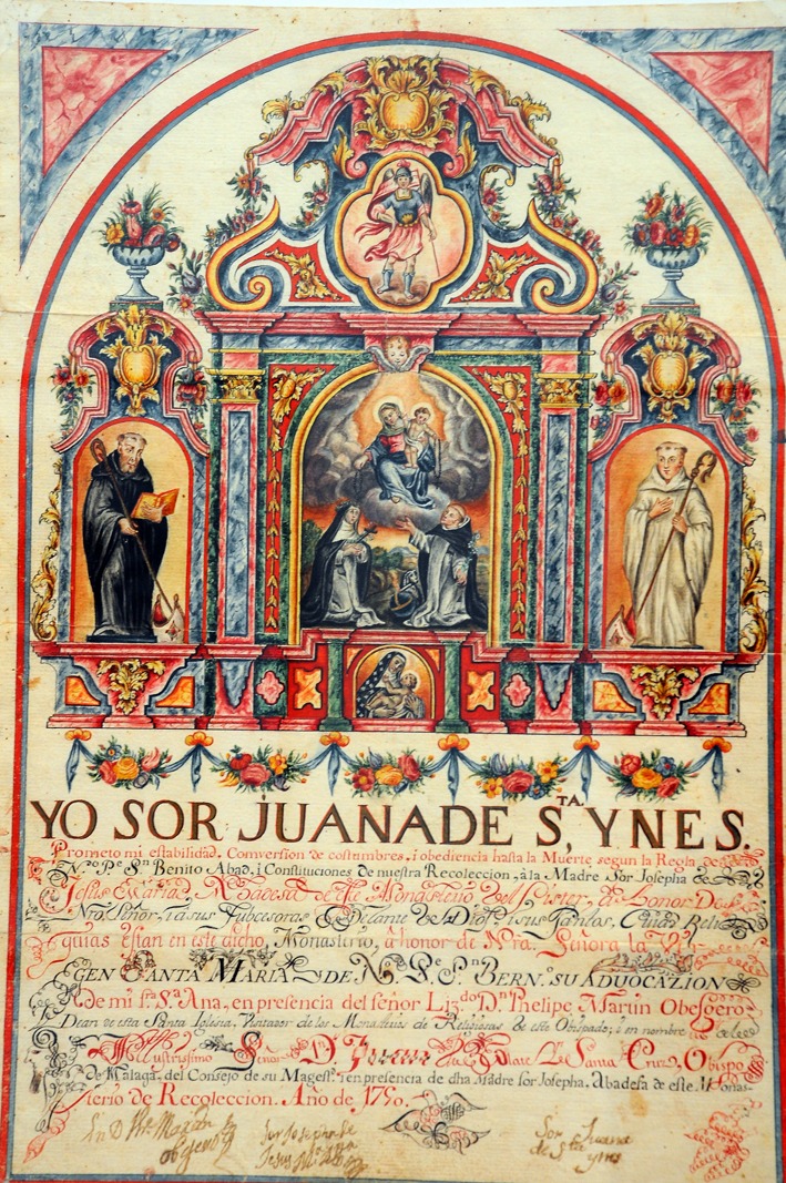 EL MUPAM MUESTRA EL FONDO DOCUMENTAL DEL CONVENTO DEL CÍSTER