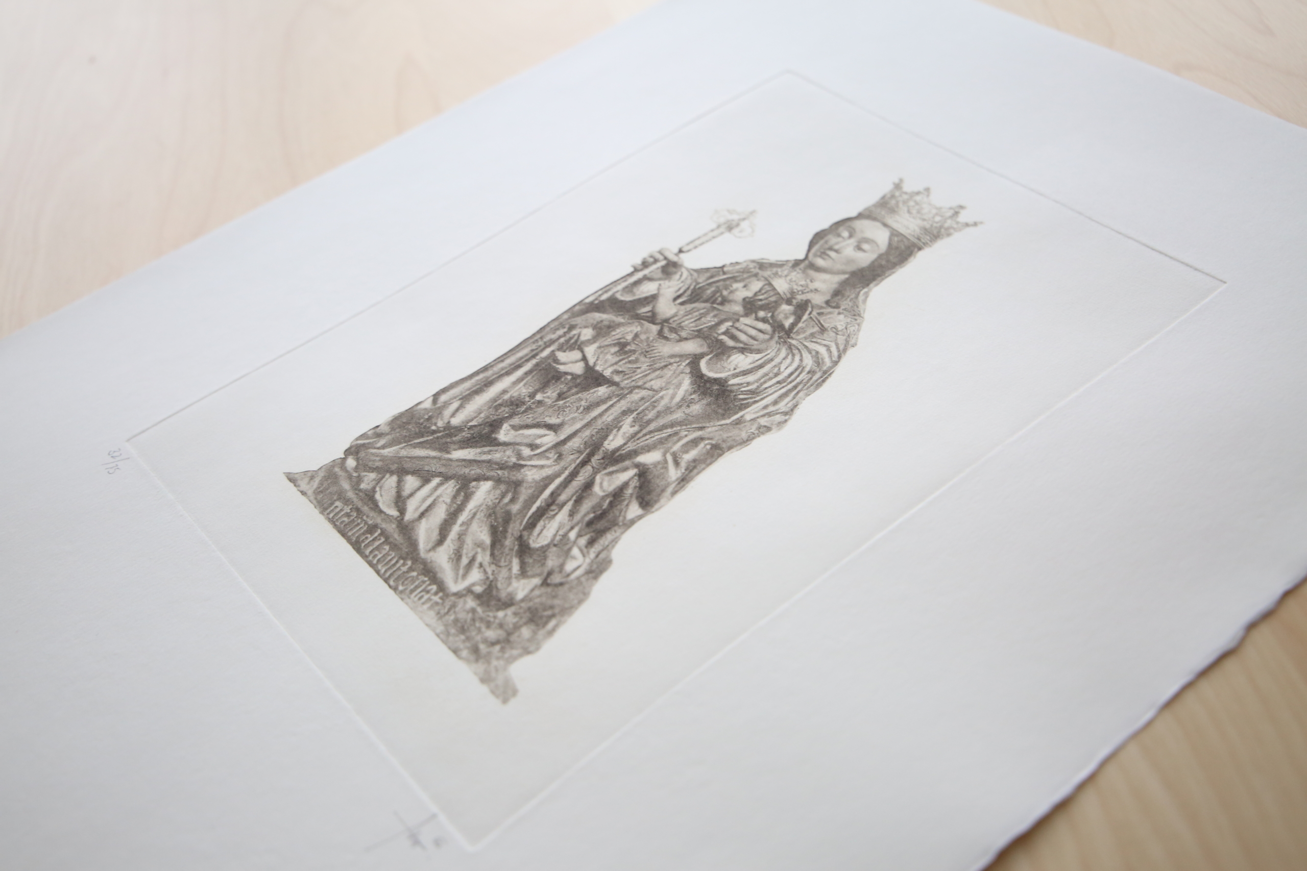 Sorteamos un grabado de «Santa María de la Victoria Patrona de Málaga»