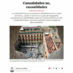 Casualidad no, causalidades