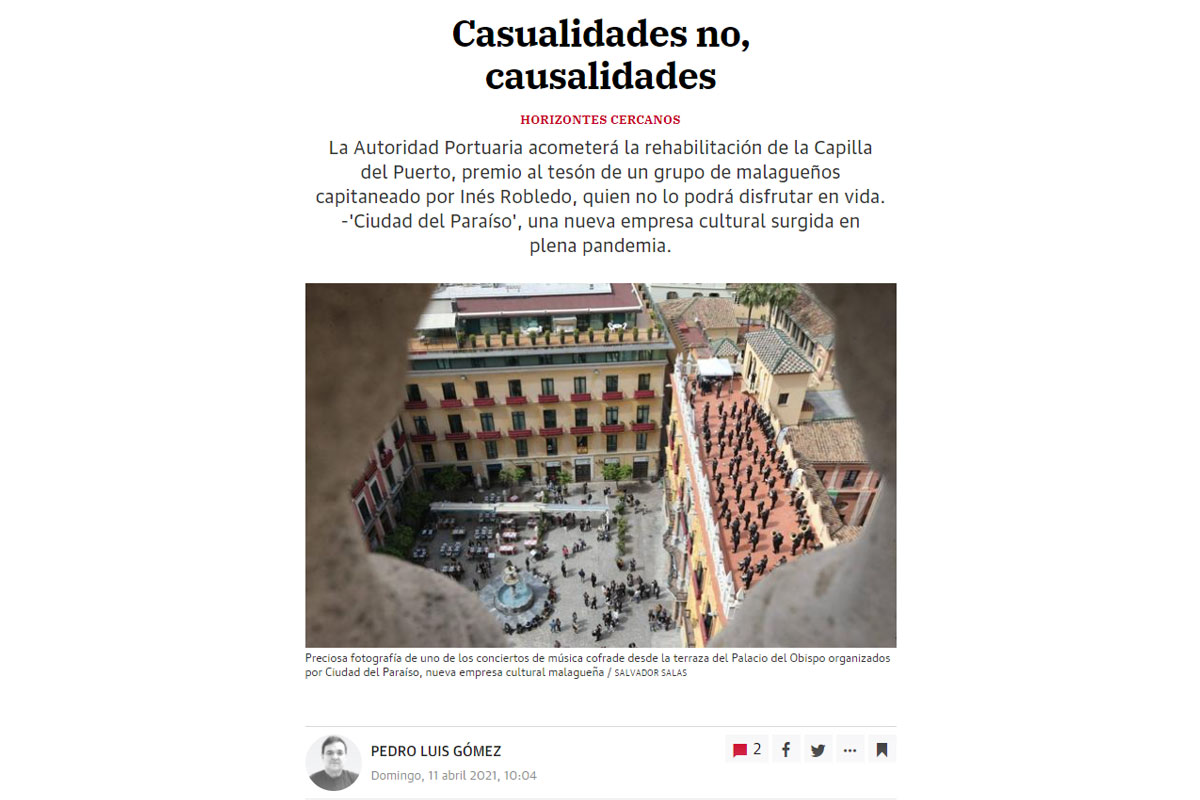 Casualidad no, causalidades